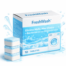 FreshWash™ – Elimina Mofo, Mau Cheiro e Bactérias da sua Máquina de Lavar