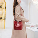 Bolsa De Couro Feminina - Crocodilo Style