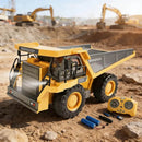 CaçambaTruck™ – Caminhão RC Caçamba Funcional com Luzes, Sons e Bateria Recarregável