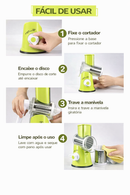 Fatiador TurboSlice 3 em 1 -Manual Giratório Multiuso