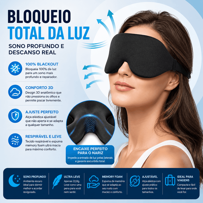DreamShield blackout total bloqueia luz 100%