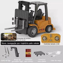 MiniCarga™ – Empilhadeira RC 2 em 1 com Controle Remoto e App | Recarregável