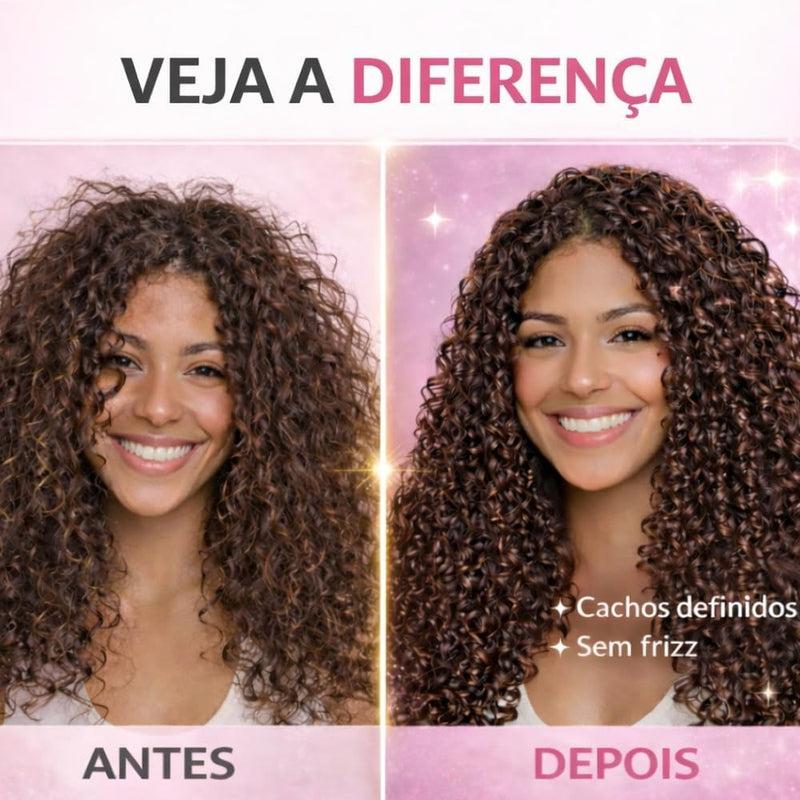 CurlPro resultado cachos definidos soltos frizz
