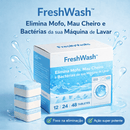 FreshWash™ – Elimina Mofo, Mau Cheiro e Bactérias da sua Máquina de Lavar