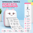 PrintPocket – Mini Impressora Térmica Sem Fio | Bluetooth · Sem Tinta · Android e iOS