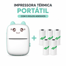 PrintPocket – Mini Impressora Térmica Sem Fio | Bluetooth · Sem Tinta · Android e iOS