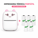 PrintPocket – Mini Impressora Térmica Sem Fio | Bluetooth · Sem Tinta · Android e iOS