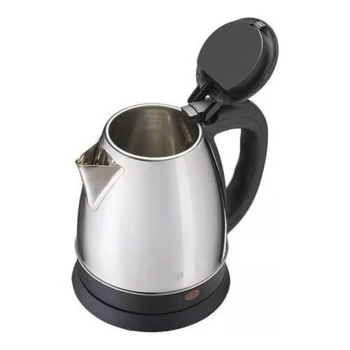Chaleira Elétrica Inox Premium 1.8L – Água Quente em Segundos