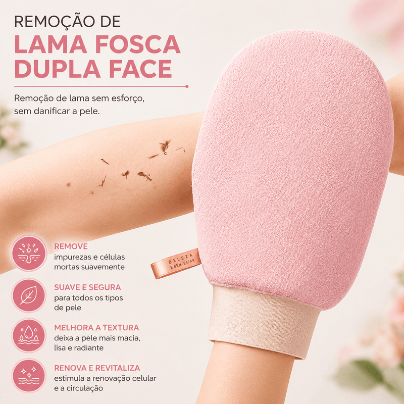 KoreScrub uso no banho esfoliação corporal