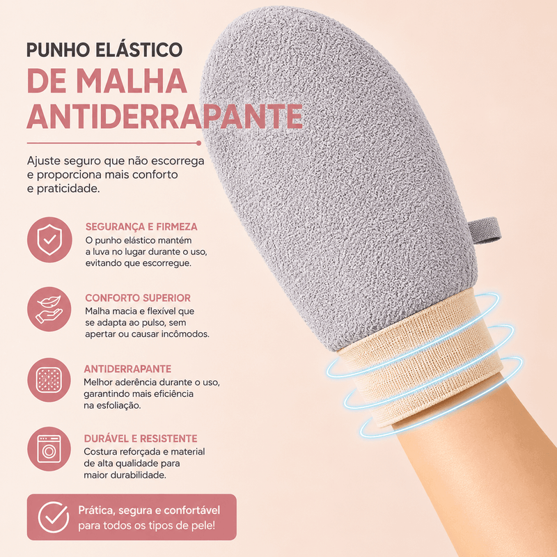 KoreScrub potencializa hidratante absorção