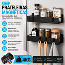 MagnaRack™ – Kit 2 Prateleiras Magnéticas | Geladeira · Máquina de Lavar · Sem Furos · Organização