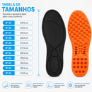 GelStep™ – Palmilha Ortopédica em Gel | Anti-Impacto · Suporte de Arco · Do Nº 35 ao 45