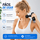 PowerGun™ – Pistola de Massagem Miofascial | 6 Velocidades · 4 Ponteiras · Silenciosa