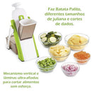 SlicePro™ – Fatiador Profissional Multifuncional de Alimentos