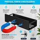 MagnaRack™ – Kit 2 Prateleiras Magnéticas | Geladeira · Máquina de Lavar · Sem Furos · Organização