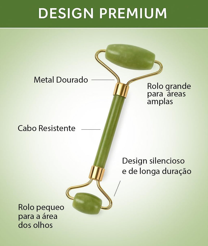 Jade suaviza rugas linhas de expressão