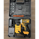 PowerDrill Xtreme™ – Parafusadeira e Furadeira 48V com 2 Baterias, Maleta e Acessórios