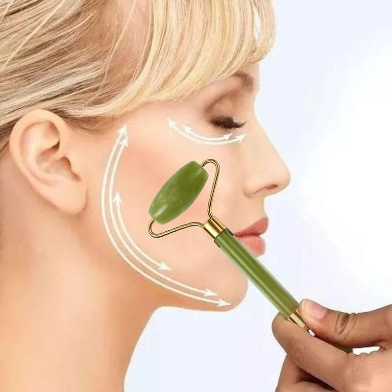 Absorção cosmético jade potencializa creme sérum
