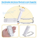 LumePage™ – Luminária Portátil para Leitura | 3 Temperaturas · 6-8h · USB · Sem Incomodar