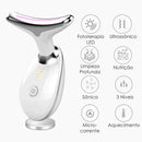 FaceLift Pro™ – Massageador Facial LED 3 em 1 | Anti-Rugas e Papada