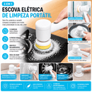 SpinClean™ – Escova Elétrica de Limpeza Portátil 3 em 1 | Sem Fio · Banheiro · Cozinha · Carro